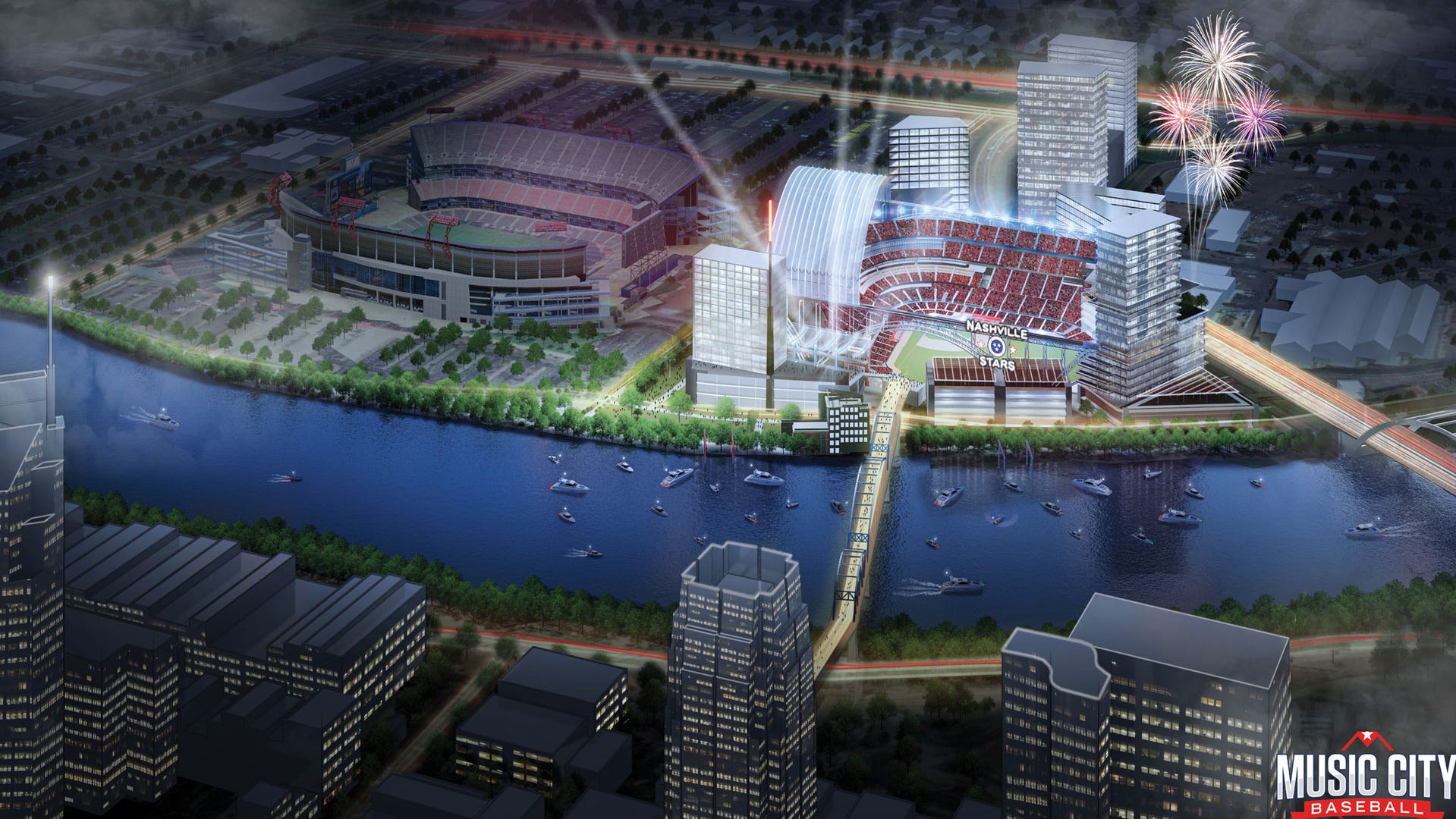 Where would Nashville Stars ballpark be? Titans say not at Nissan Stadium