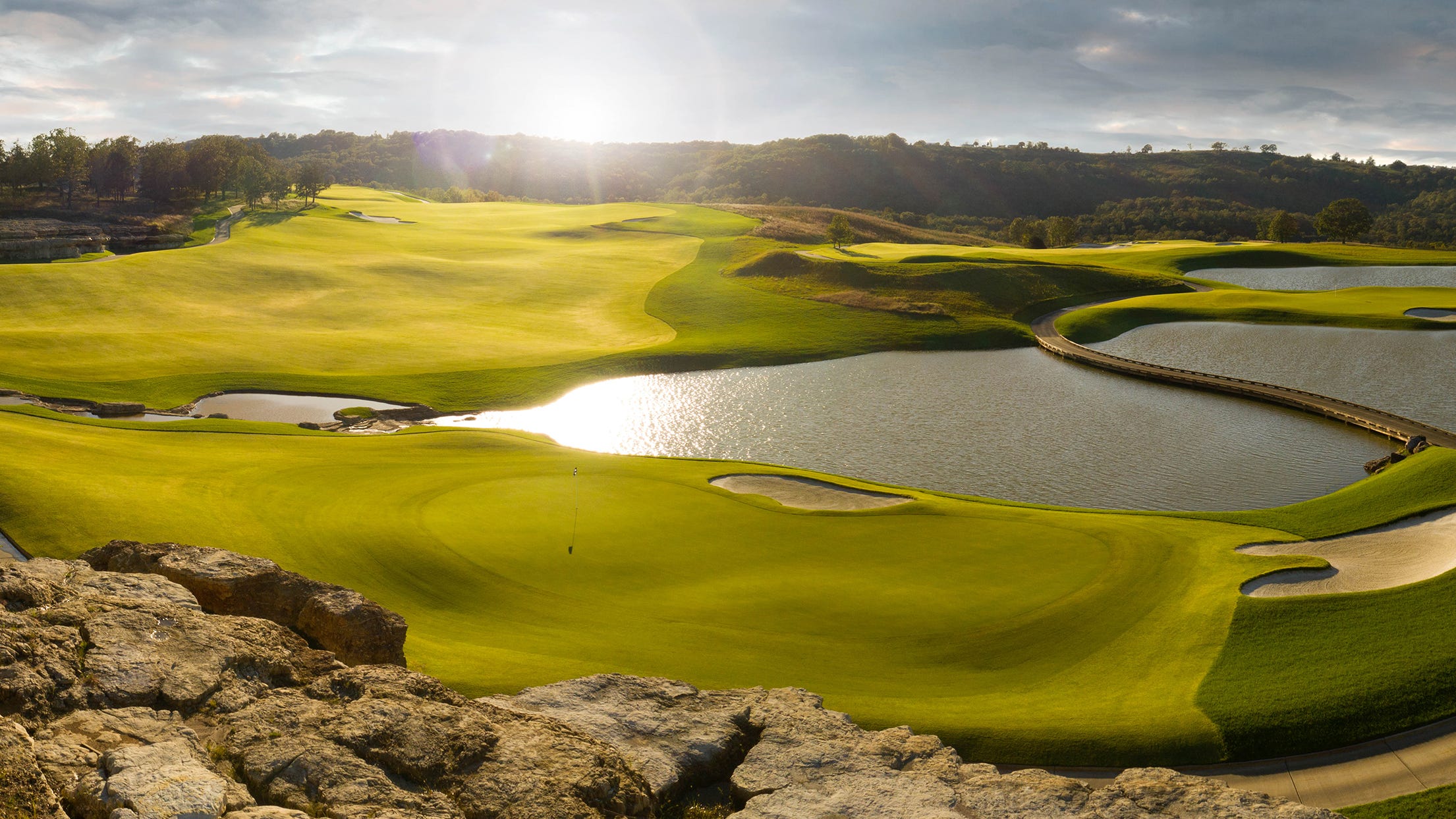 A look at the Tiger Woods designed "Payne's Valley" golf course