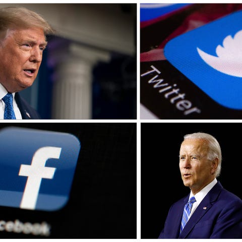 President Donald Trump accuses social media compan