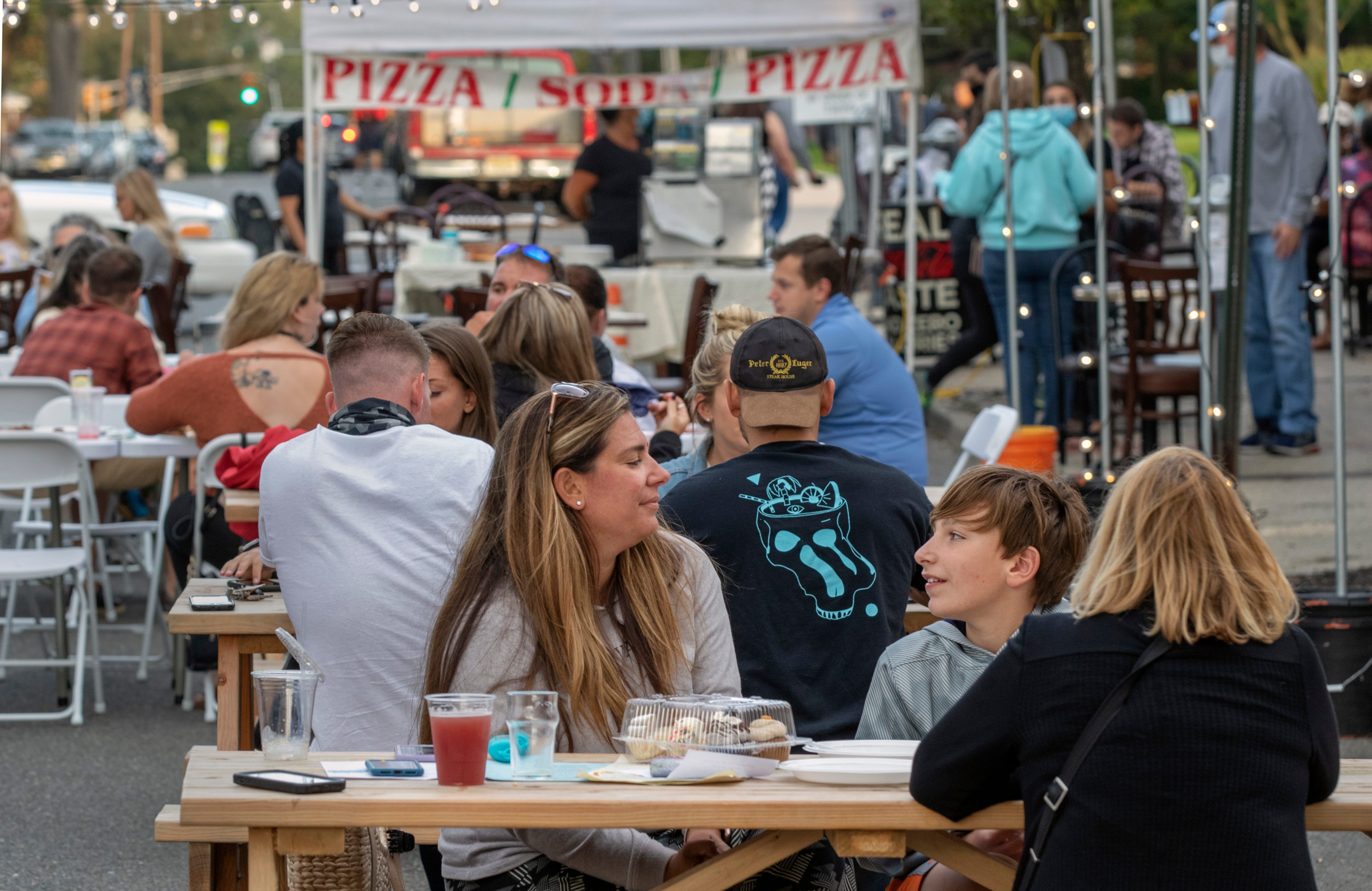 Toms River NJ outdoor dining downtown returns May 5