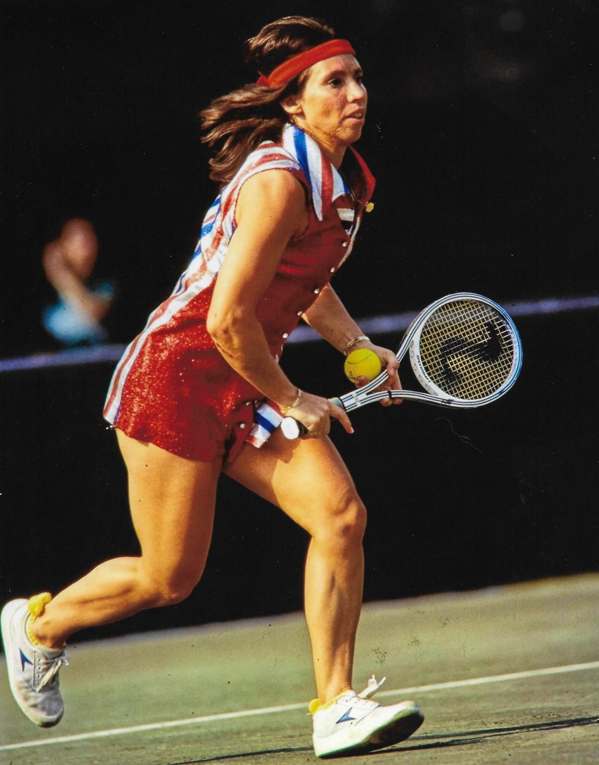 Rosie Casals, an 8-time Grand Slam doubles champion, was among the more vocal members of the Original 9.