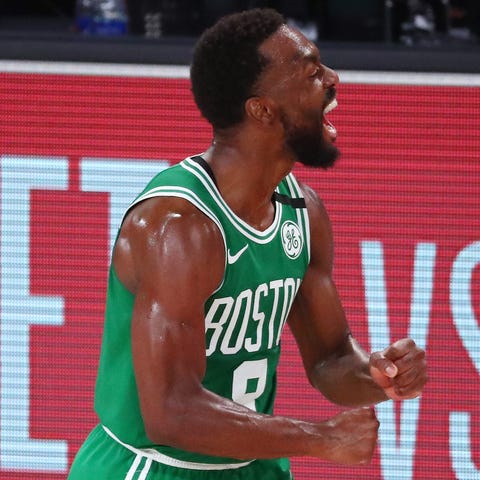 Kemba Walker scored 21 points for the Celtics.