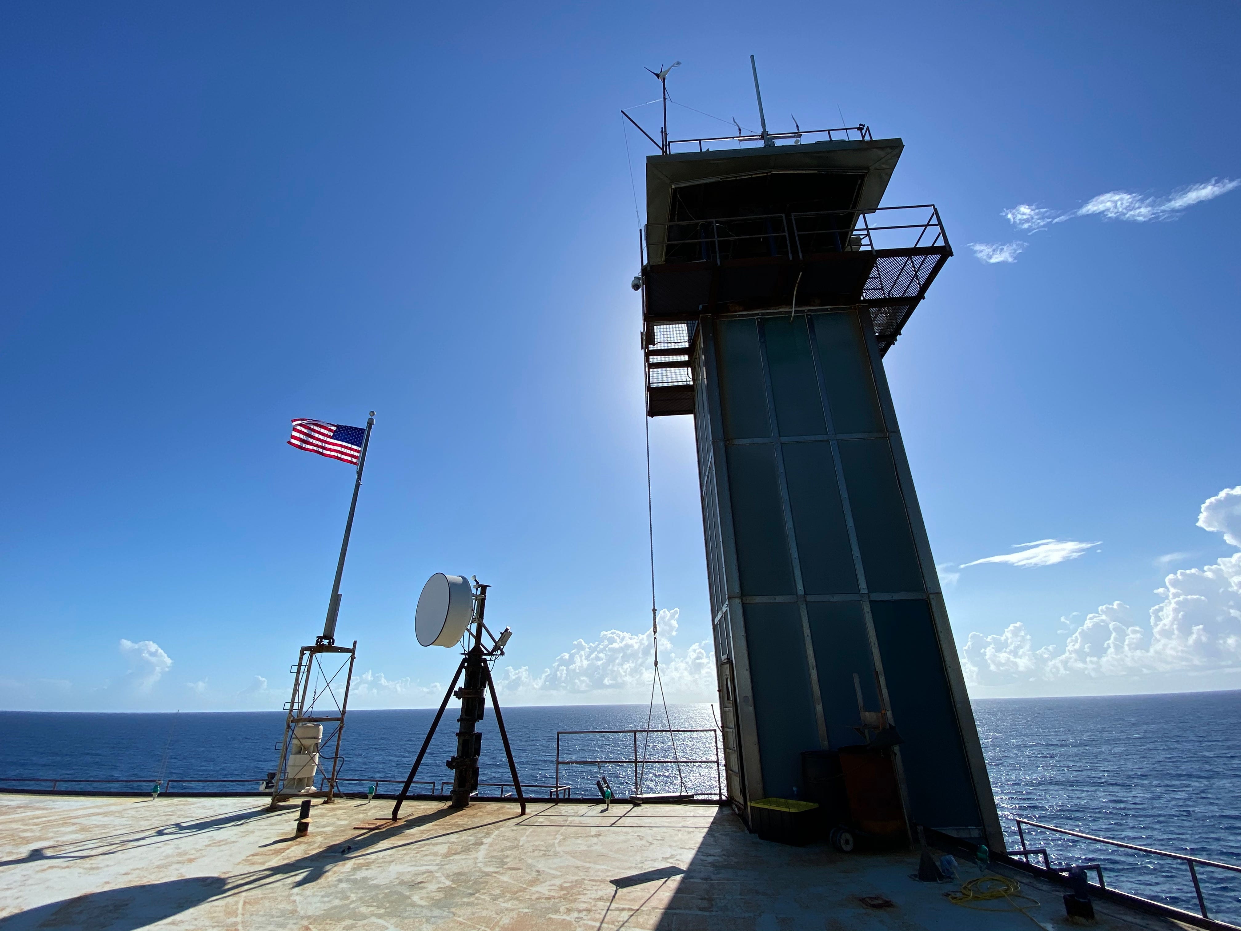 Battle to save to Frying Pan Tower underway 32 miles offshore