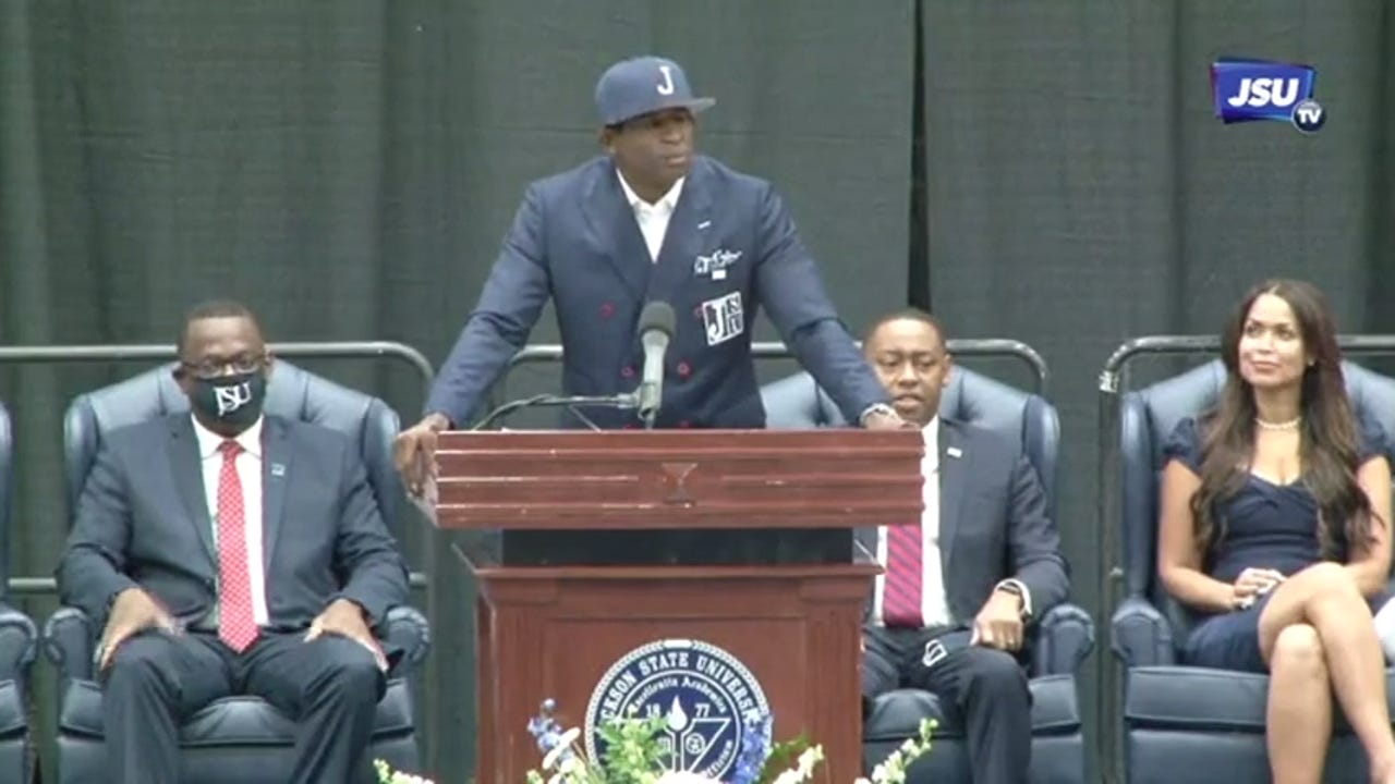 Quotable moments from Deion Sanders' first Jackson State press conference