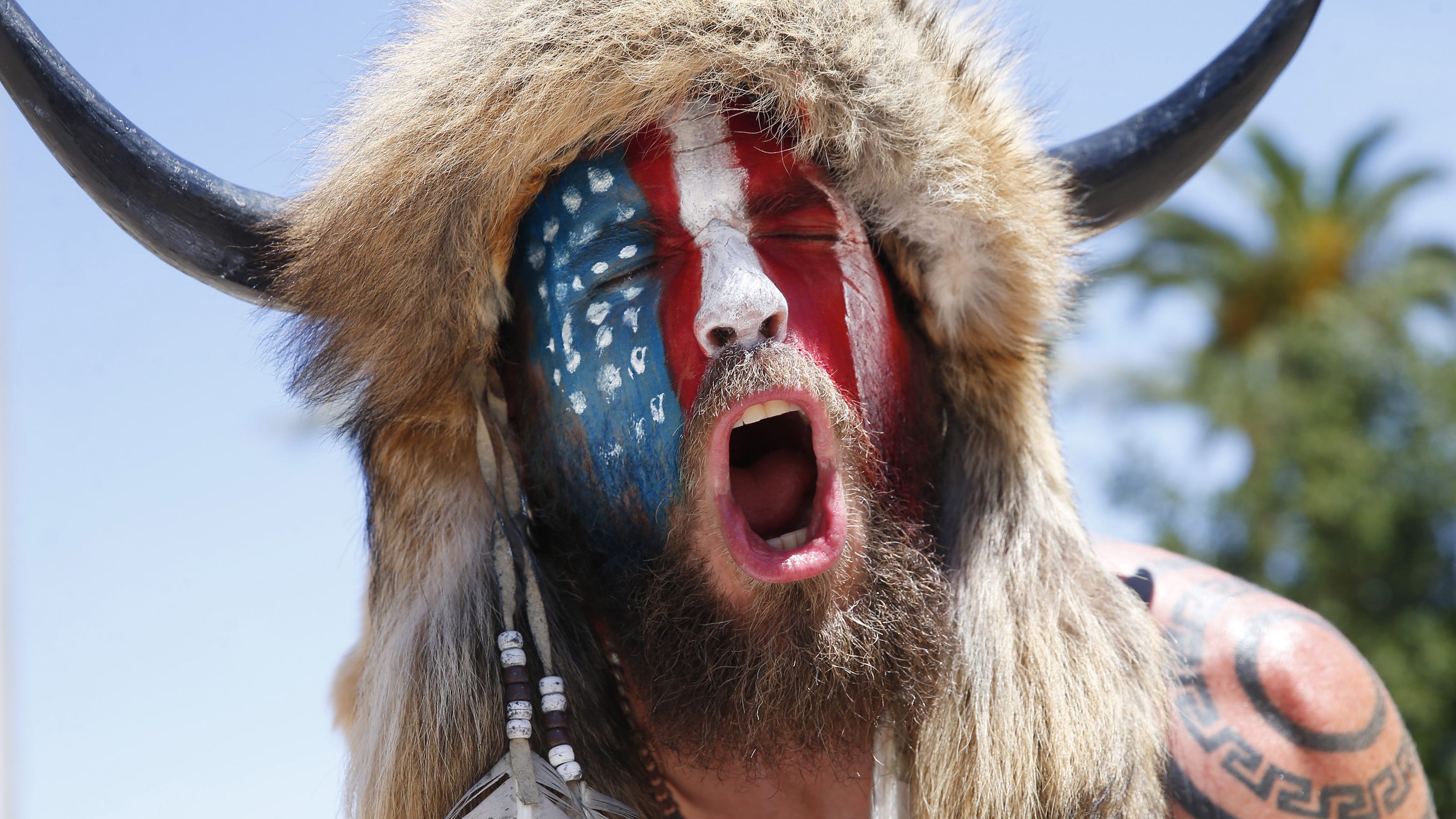 Jake Angeli, the QAnon shaman, became a face of the U.S. Capitol raid
