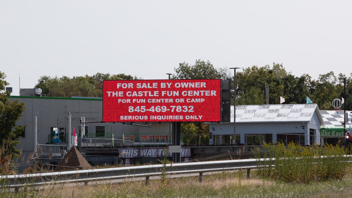 The Castle Fun Center in Chester is for sale.