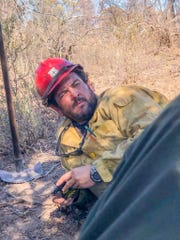 Charles Morton, a Big Bear Interagency Hotshot Squad boss, died while fighting the El Dorado Fire in Southern California late Thursday, Sept. 17, 2020.