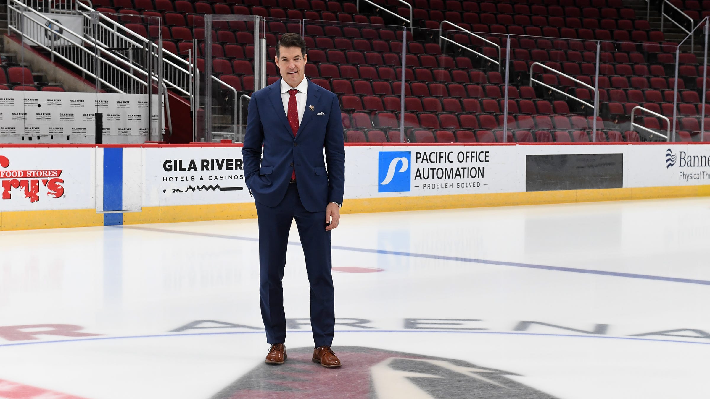 Coyotes general manager Bill Armstrong shares his direction for team