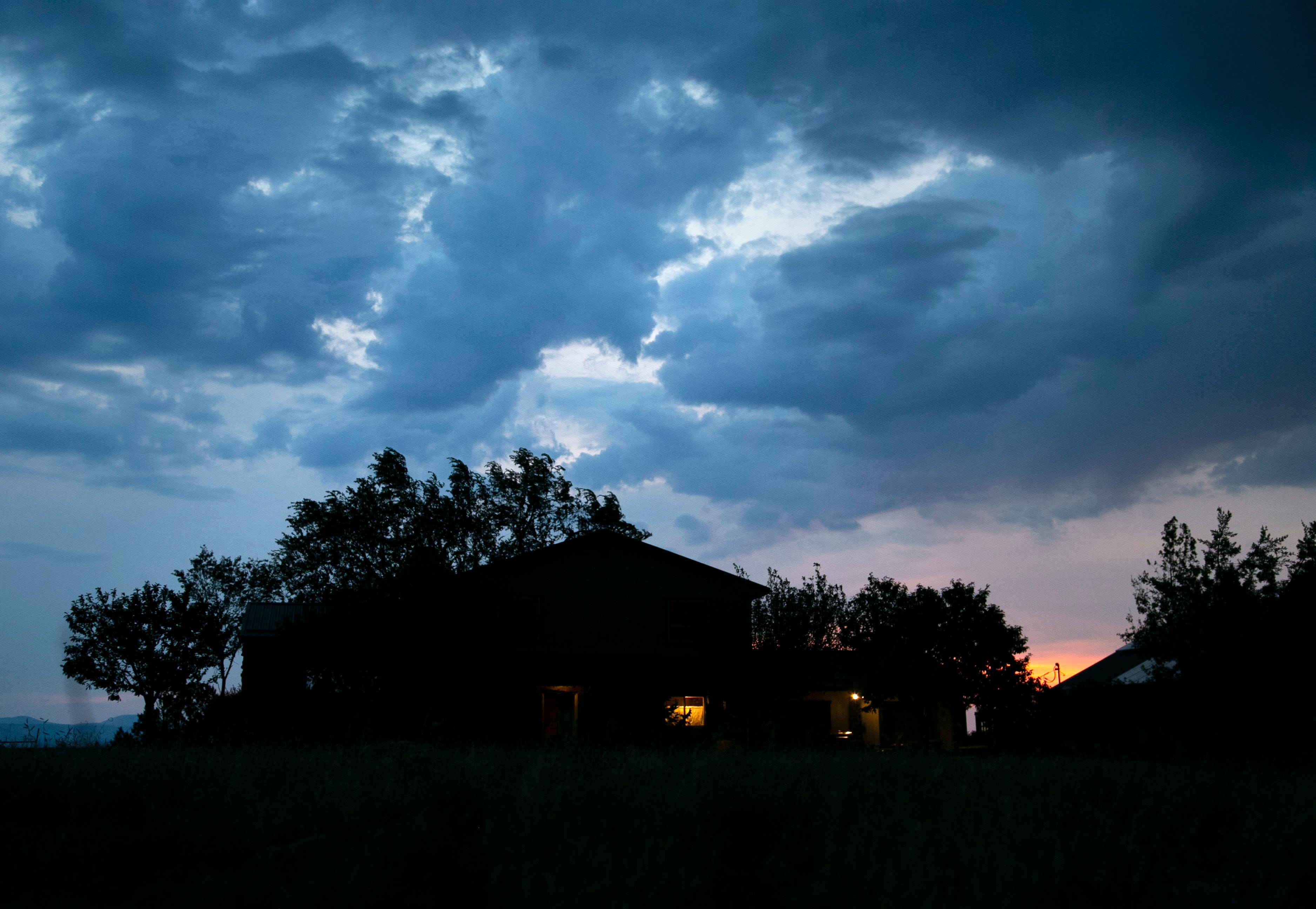 The former home of Milton William Cooper in Eagar as seen on Aug. 19, 2020.