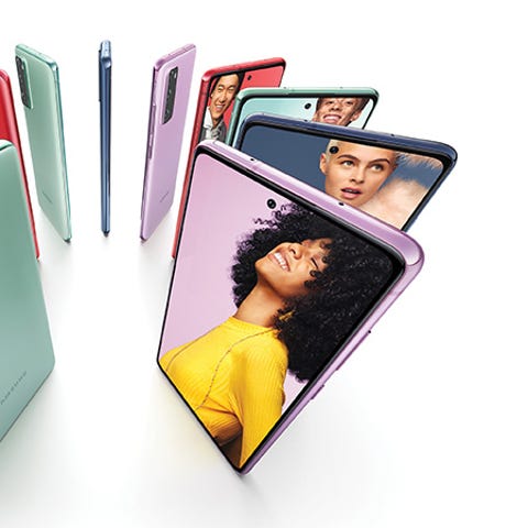 Samsung's new S20 FE comes in many colors