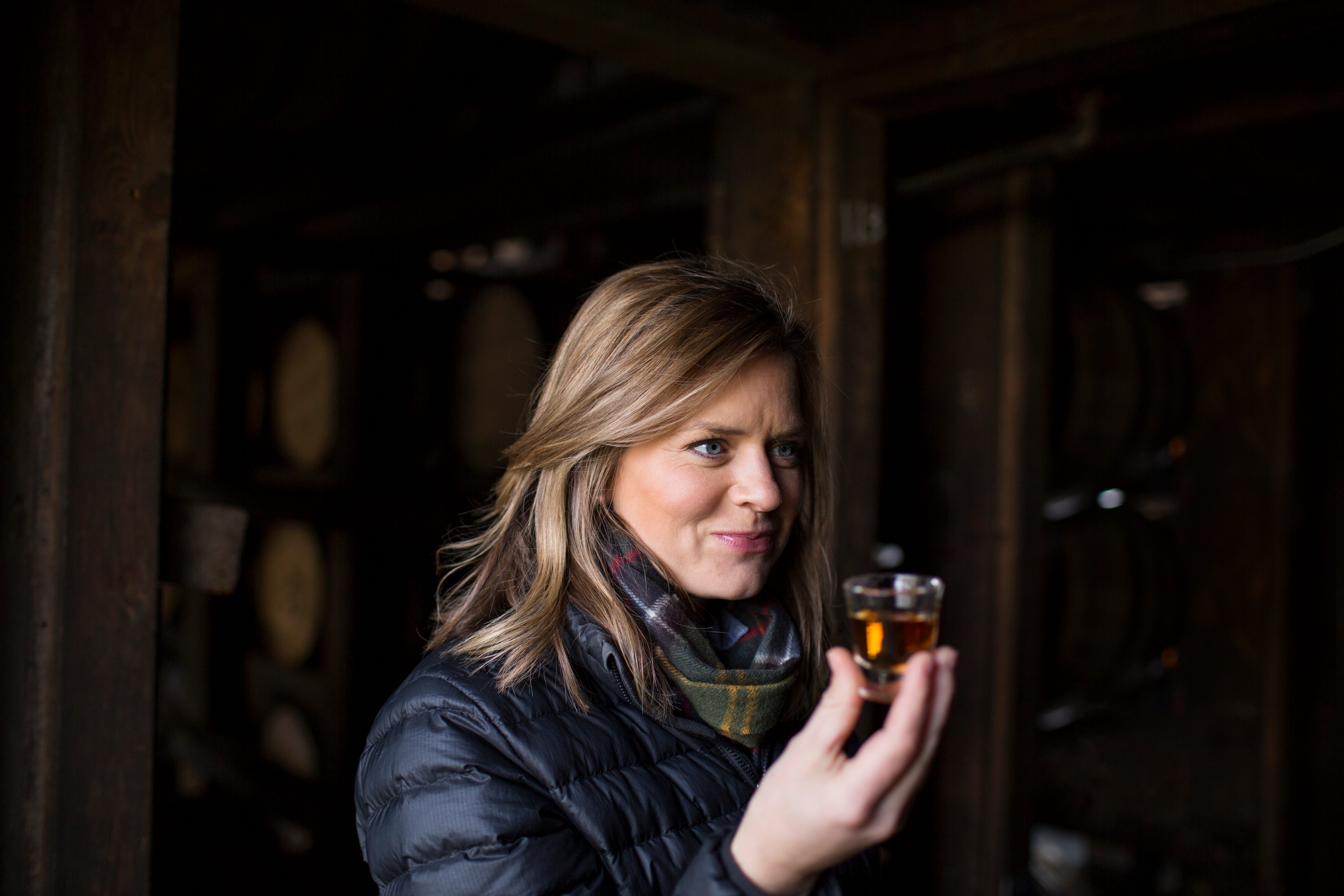 Elizabeth McCall is the assistant master distillery at Woodford Reserve.