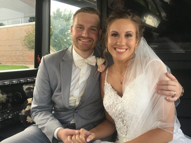 Mikayla Schmidt and Jordan Stiefel say their dream honeymoon to the Dominican Republic was scuttled by coronavirus and they couldn’t get a refund from BookIt.com. After their wedding Sept. 6, they honeymooned in California instead.