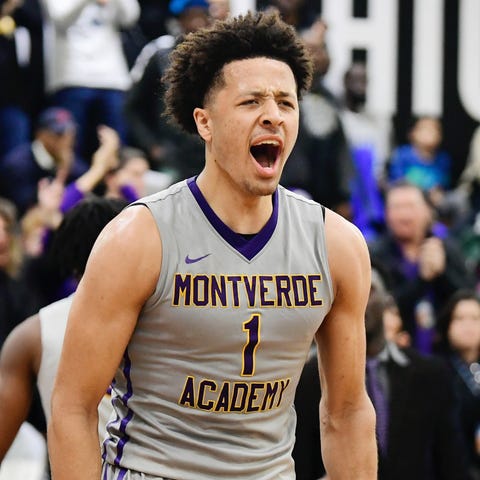 Cade Cunningham, who played at Montverde Academy (