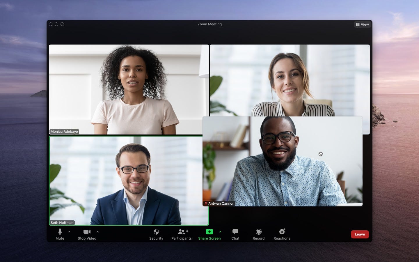 how to record a zoom meeting in gallery view