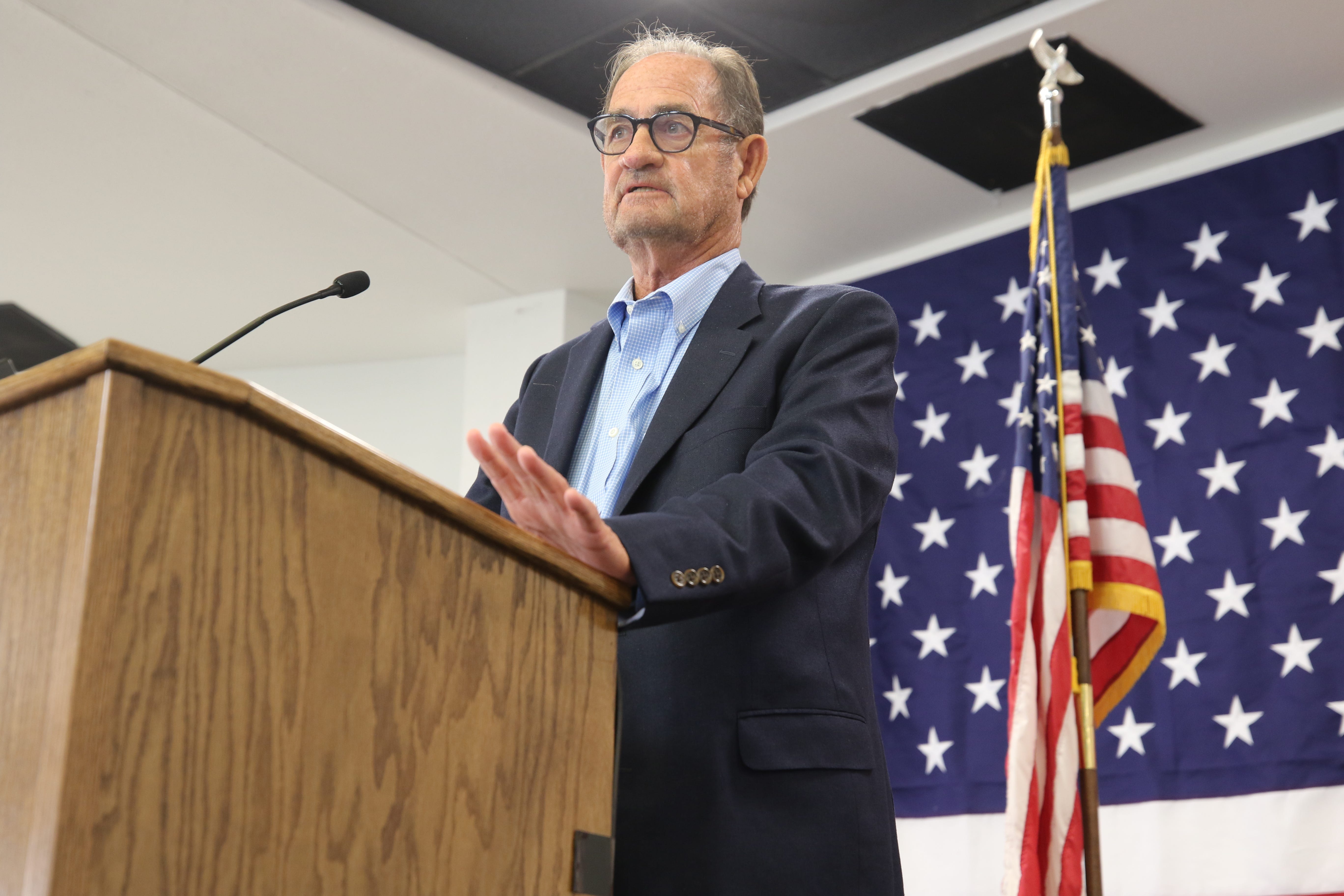 Private Equity Investment Manager at Chase Energy Billy Munn speaks at the Carlsbad Mayor's Energy Summit, Sept. 24, 2020 at the Pecos River Village Conference Center.