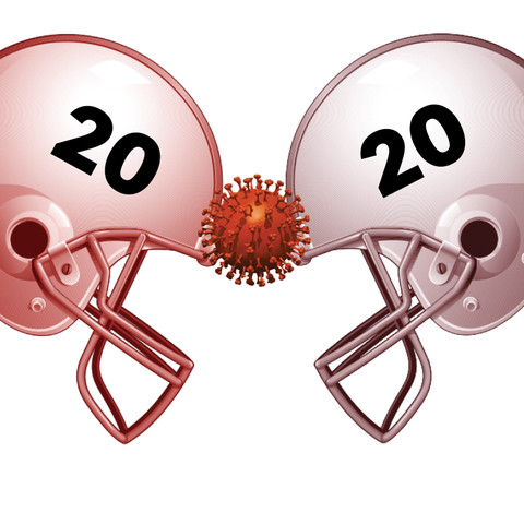 COVID-19 NCAA football promo image