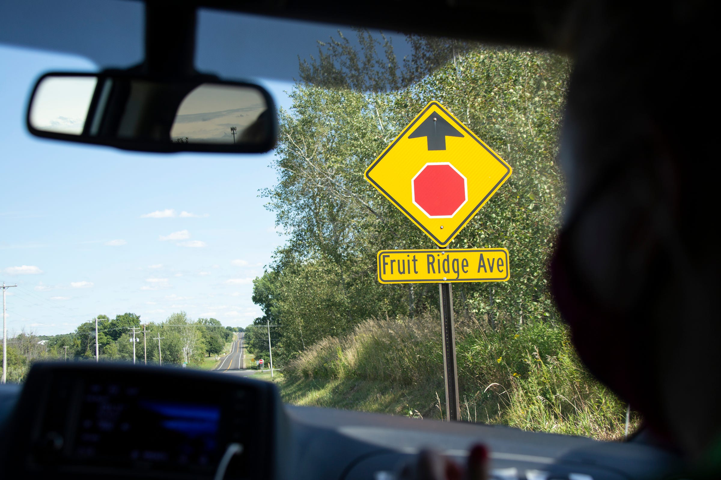 Migrant Legal Aid workers drive to Fruit Ridge near Grand Rapids to do outreach at migrant camps in August.