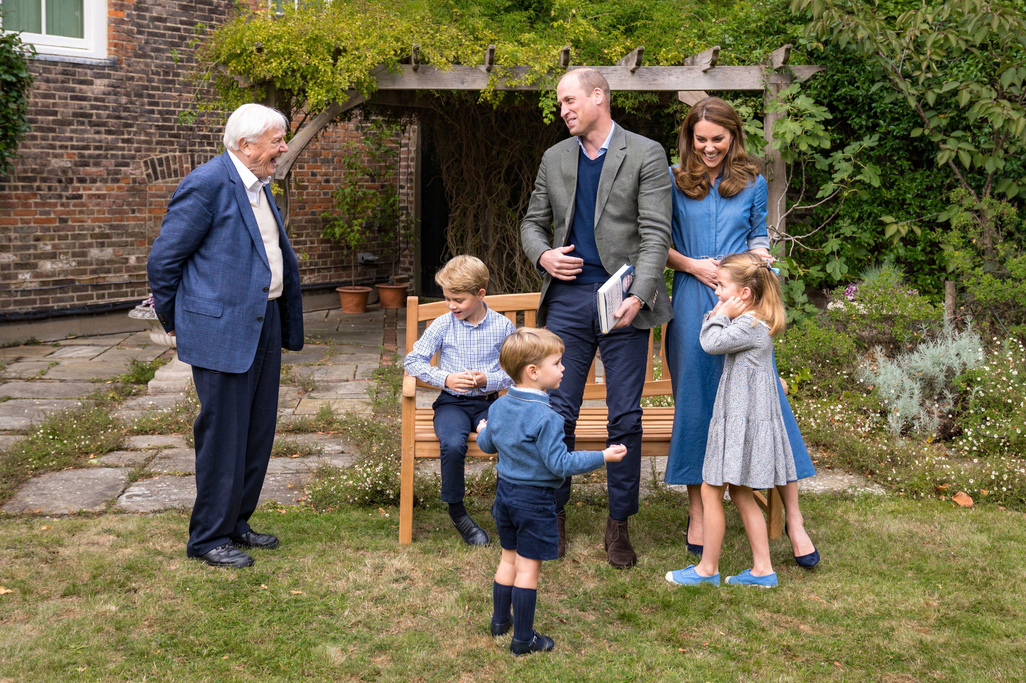 Prince William, Duchess share photos of family Attenborough