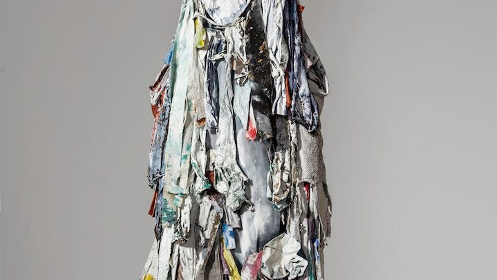 Harmony Hammond’s “Presence II” is featured in a retrospective of her work at Sarasota Art Museum.