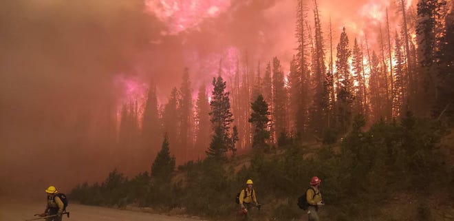 Mullen Fire burning near Colorado Wyoming border grows to 68,000 acres