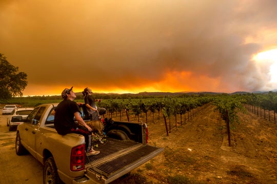 Not just wine. Experts say the fire, smoke plumes, and ash falling to the ground can all negatively impact both the quality and the yields of marijuana in one of the top producing areas in the U.S.