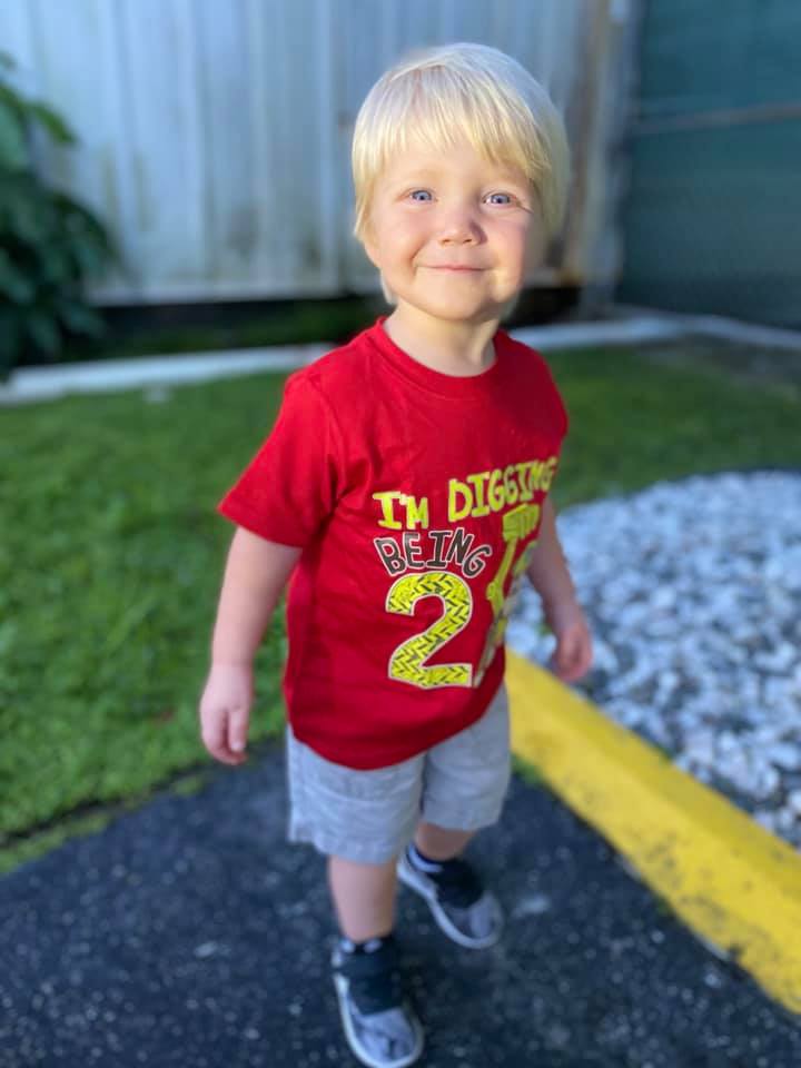 Jack turned 2 this month. He celebrated with his birth parents and the Naples couple who have temporarily been caring for him through the Southwest Florida nonprofit Better Together.