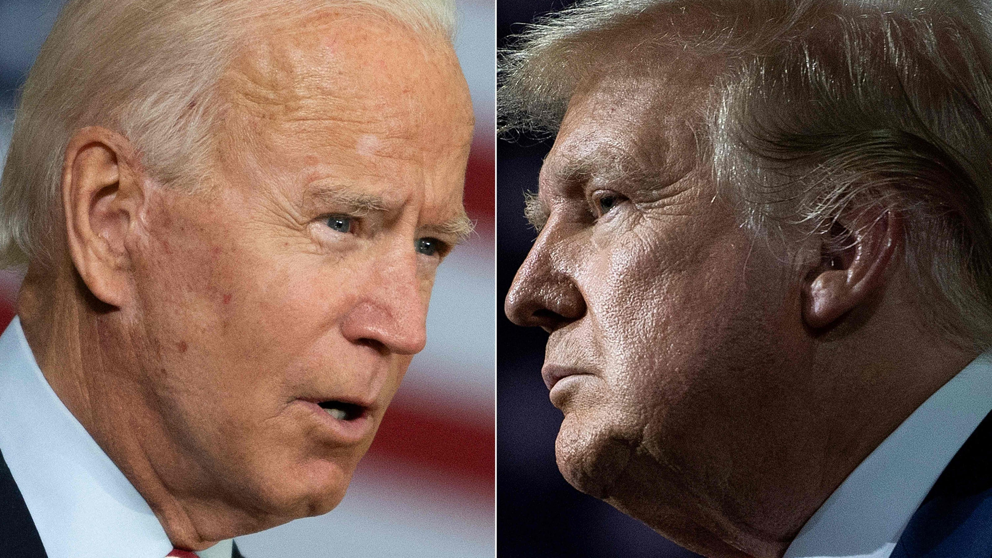 Biden gains on Trump, leads most swing states in this week's polls