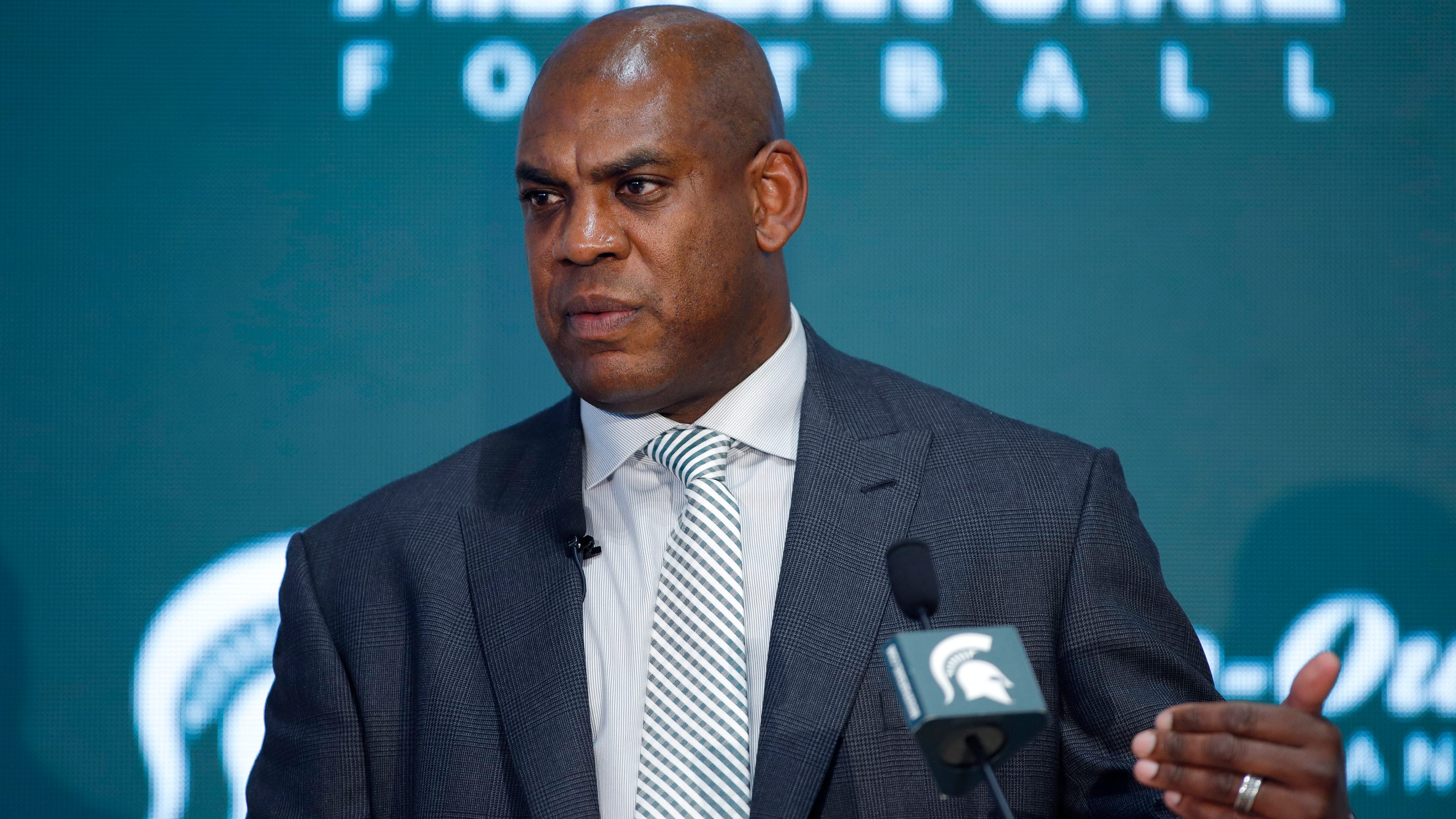 Michigan State football's Mel Tucker: Spartans in better shape now