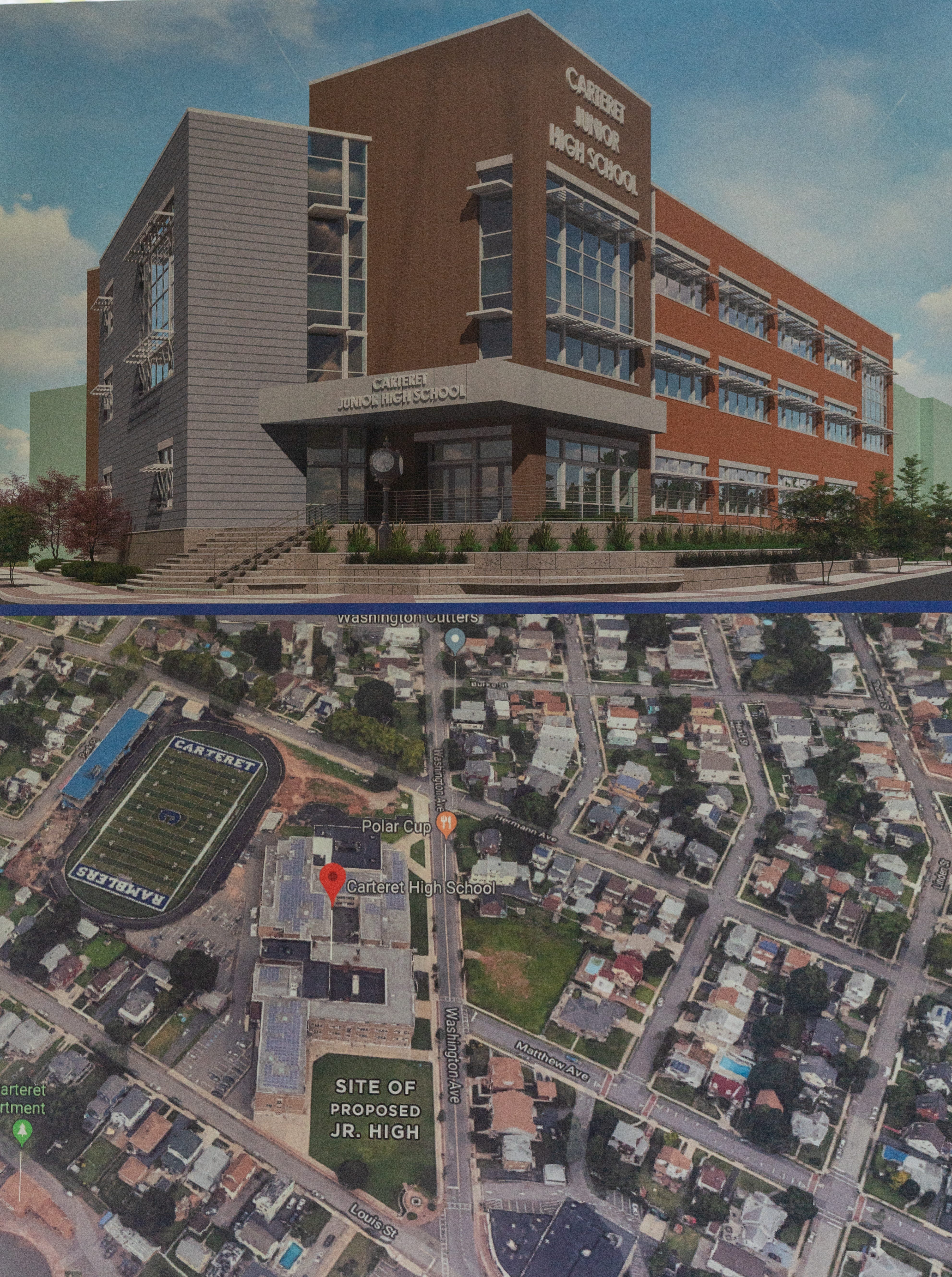 Carteret NJ celebrates groundbreaking of new junior high school