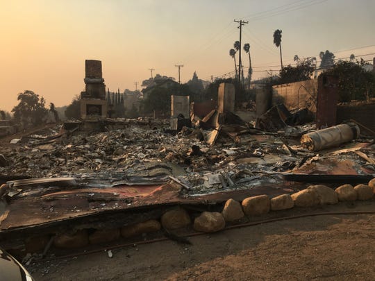 The Cairns family's home in Ventura was destroyed in the Thomas Fire on December 5, 2017. They had bought the home just a year earlier, in December 2016.