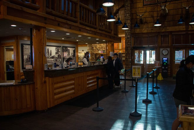 Ruby's Inn, by Bryce Canyon National Park, is one of many hotels in gateway towns to national parks which have been hit hard financially by the COVID-19 pandemic.