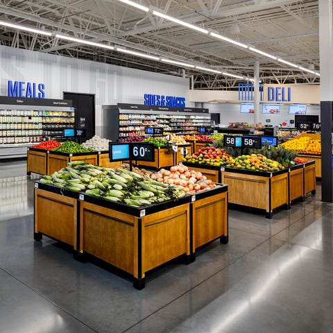 Walmart is redesigning stores to integrate the onl