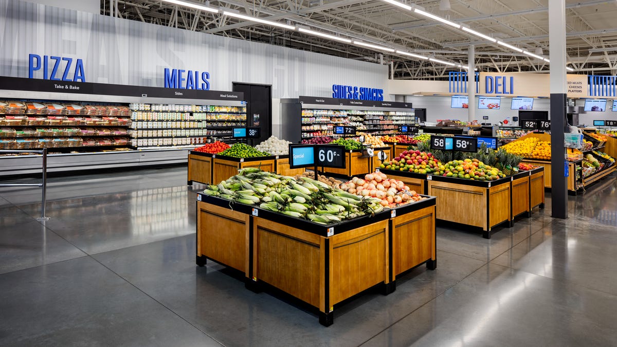 New look for Walmart stores See the retailer's reimagined design