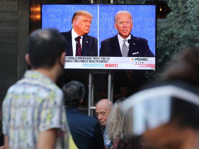 Debate Is Best Chance For Trump To Shake Up Race He S Losing To Biden