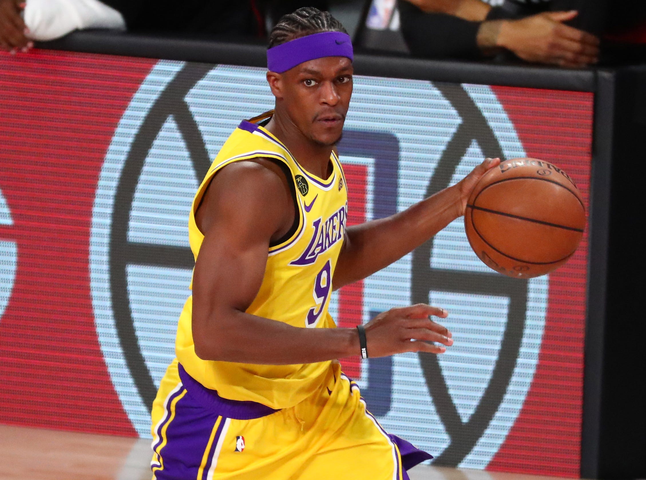 Rajon Rondo has different memories from Los Angeles Lakers' last title