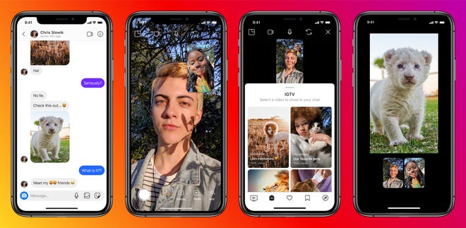 You can also remotely stream content with friends over a video chat.