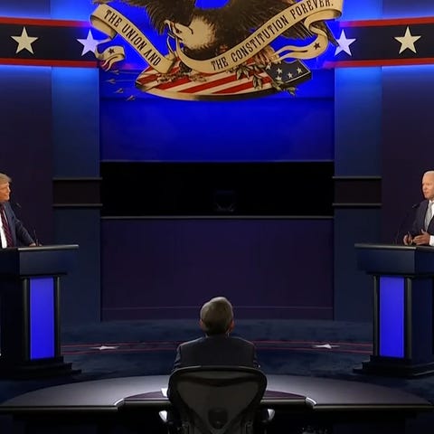 President Donald Trump and former Vice President J