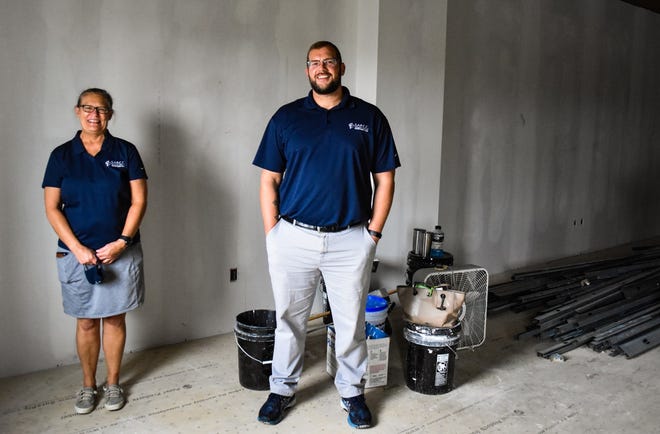 SARCC Assistant Director Mary Supina and Program Director Christopher Ruff are helping head up a Capital Improvement Campaign which they hope will fund the balance of an extensive renovation project of the center’s building.