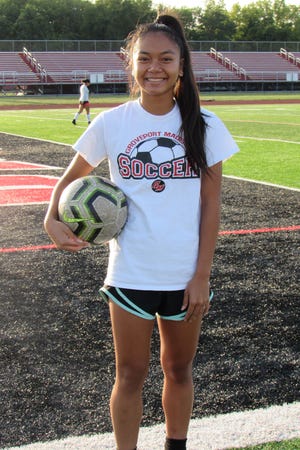 Groveport girls soccer standout Lyla Khanthachack was tasked with being more "selfish" this year as she moved to forward from midfielder and took a leadership role in the offense. Khanthachack led the Cruisers in goals entering the week.