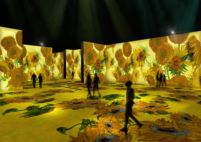 This is a rendering of The Lume Indianapolis, which will launch in June 2021 at Newfields.