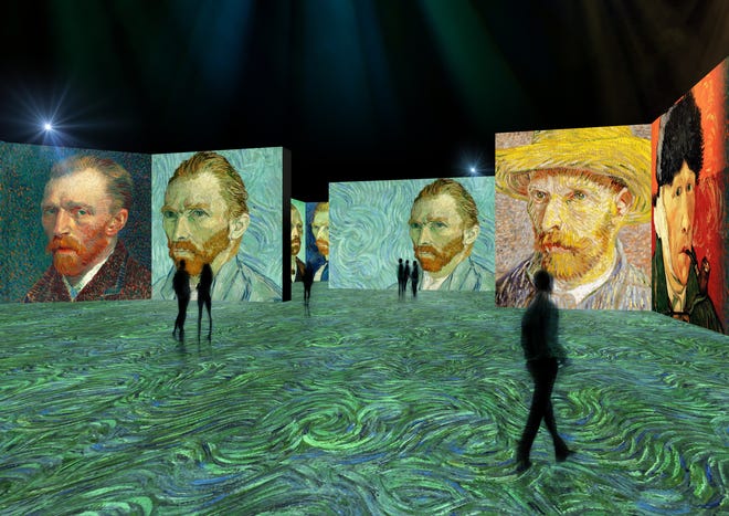 This is a rendering of The Lume Indianapolis, which will be the largest continuous exhibit space in Newfields' history.