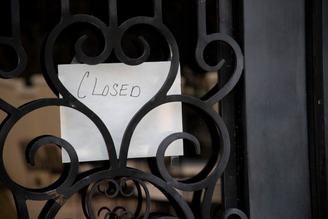 Marie Livingston's Steakhouse on Apalachee Parkway has a sign that says