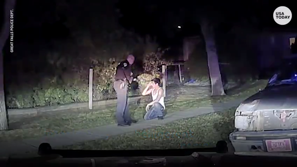 Video shows the arrest of a Native American man in