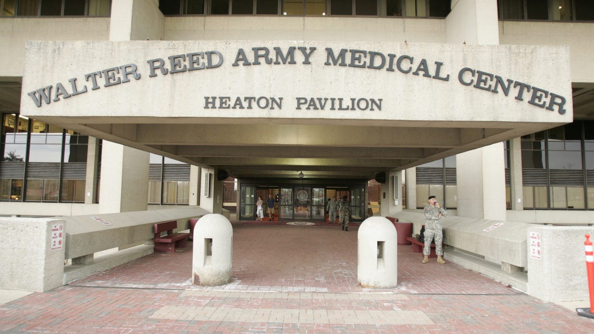Inside the former Walter Reed Army Medical Center VIP treatment ward