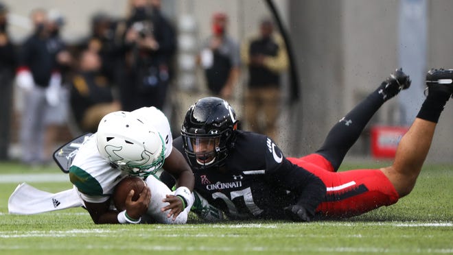 Cincinnati Football Uc Bearcats Dominate Smu Mustangs In Aac Showdown