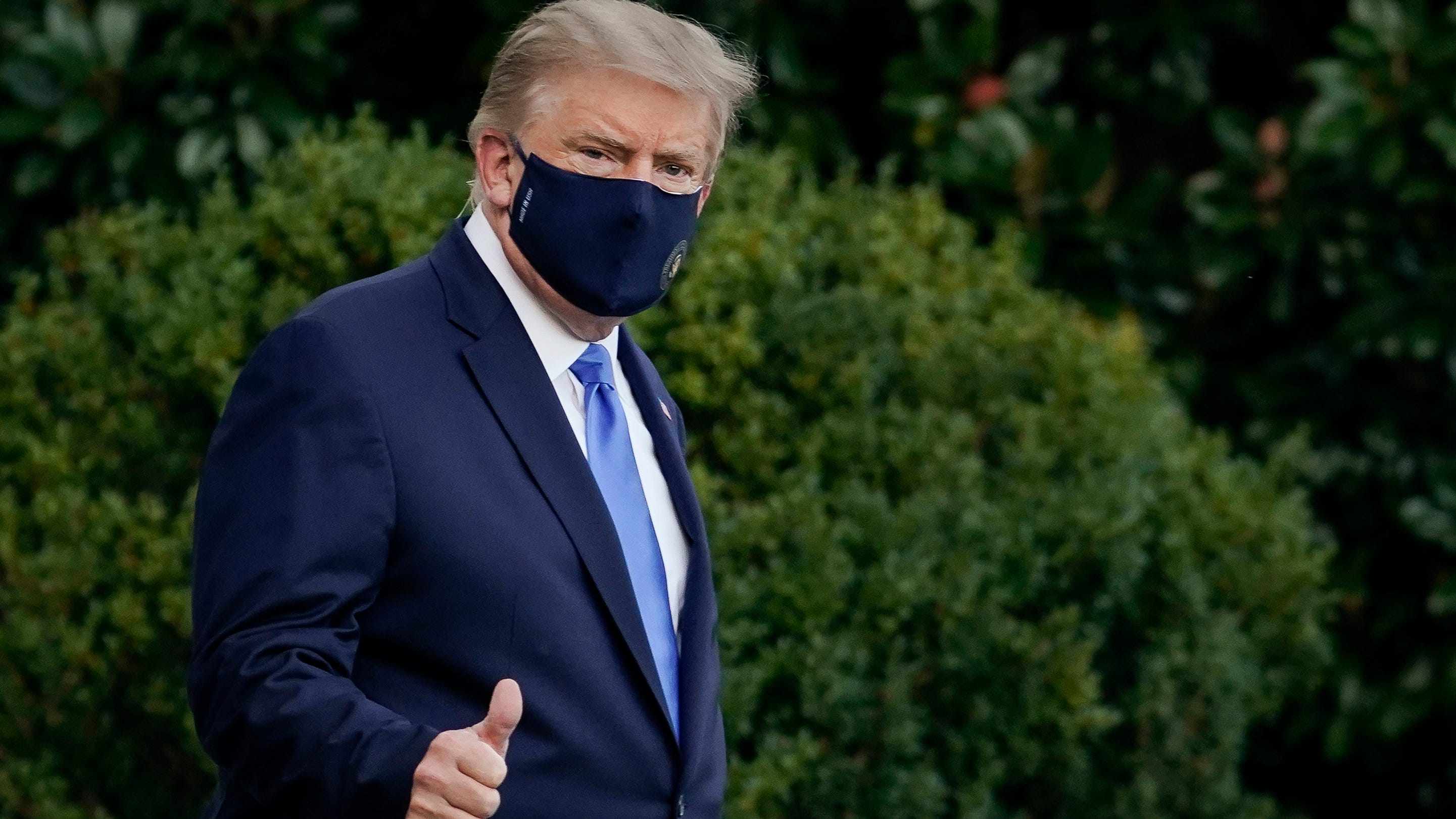 Trump Tweets Video From Walter Reed Feeling Much Better With Covid
