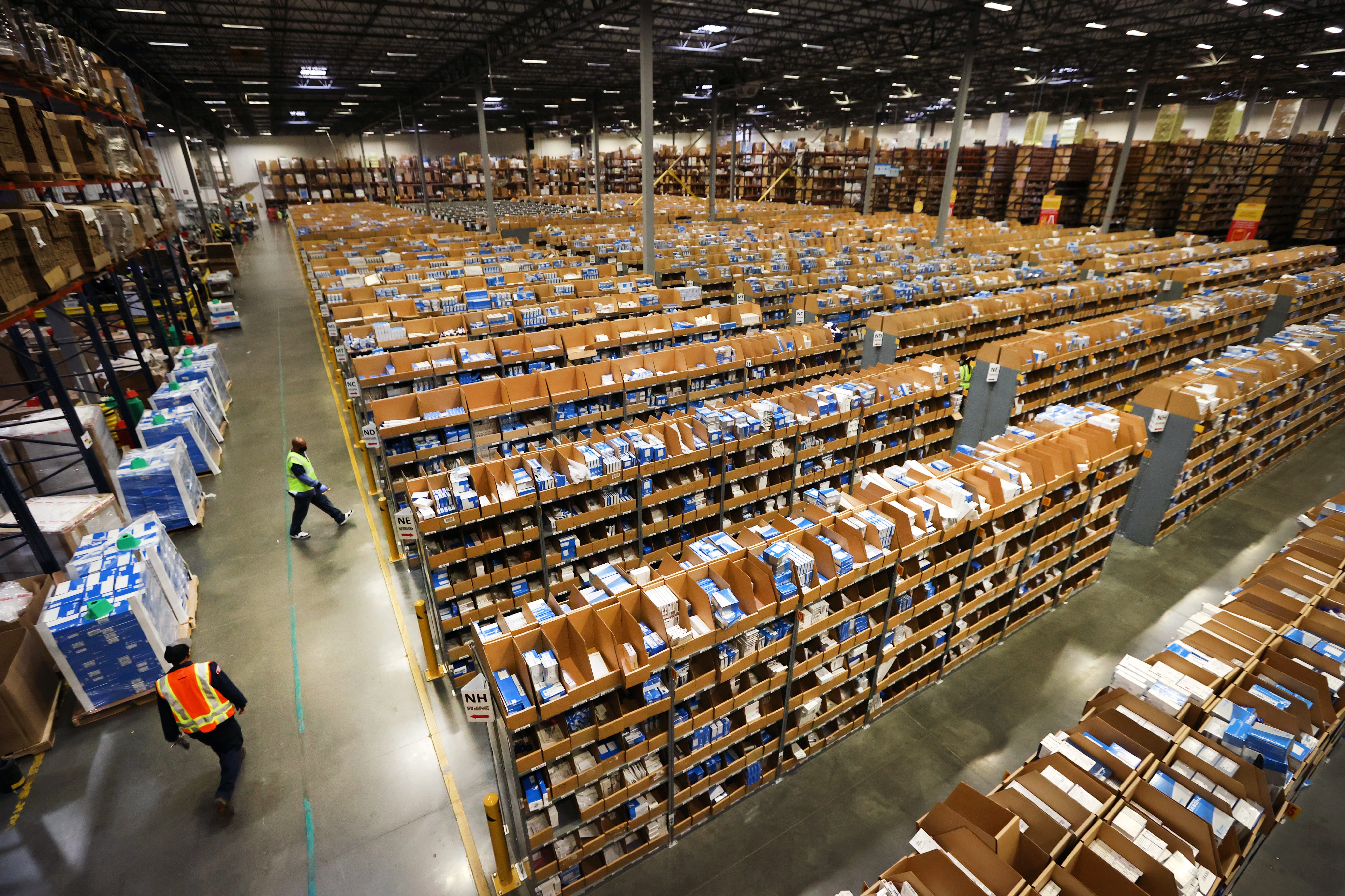 dhl nike warehouse