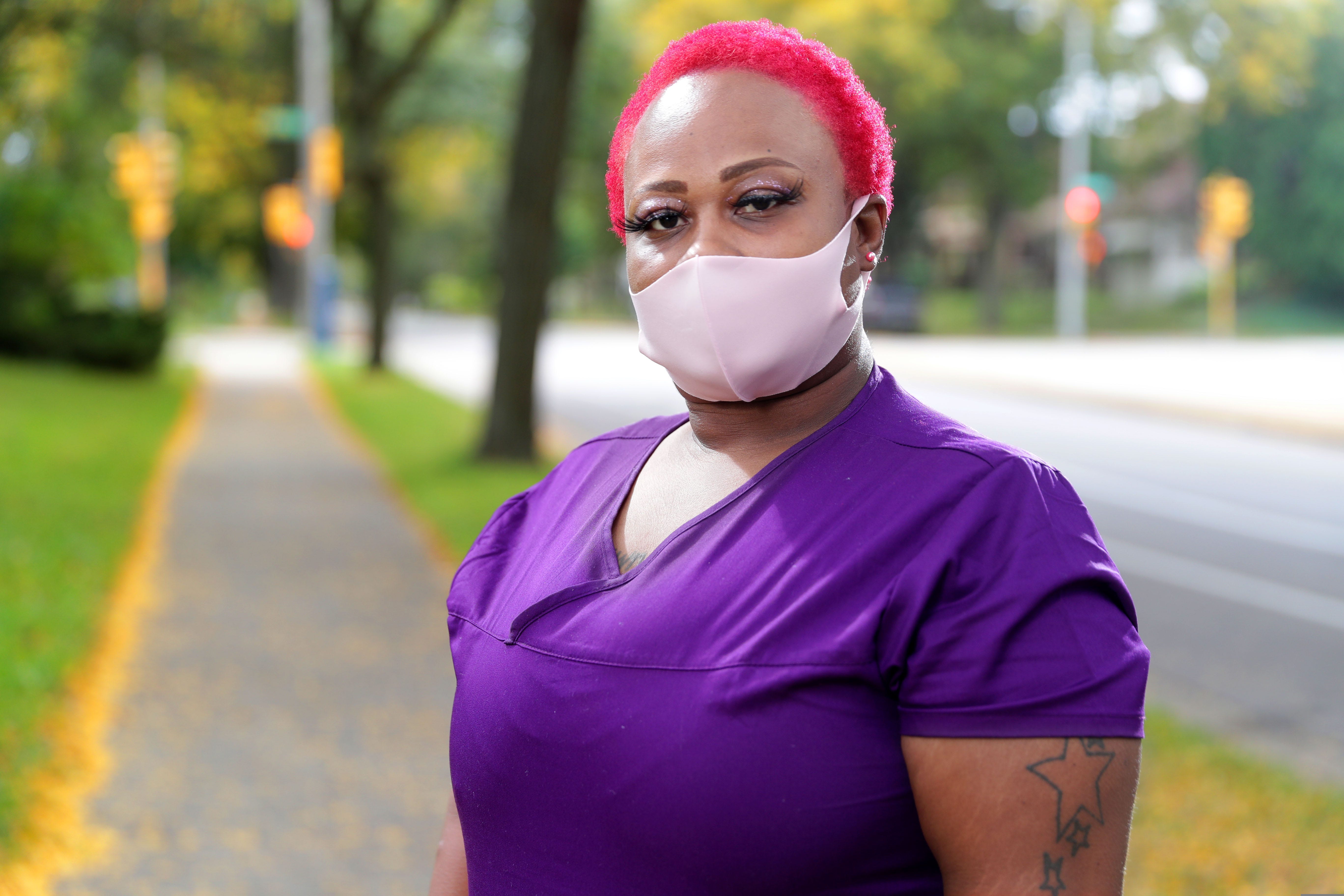 Charlene Bentley, a 37-year-old health care worker, works two jobs and has legal custody of her 7-year-old nephew. She is one of many women who are taking the brunt of the pandemic.