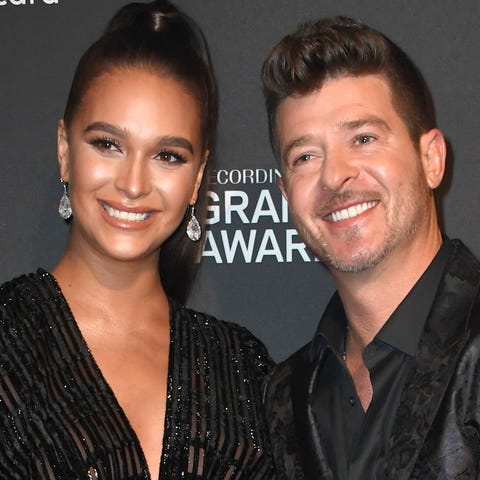 April Love Geary shared a photo of her baby bump o
