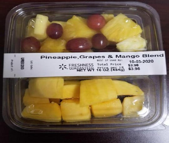 Country Fresh is recalling several types of cut fruit sold in Walmart stores.